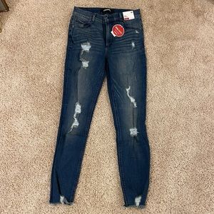 Express Ankle High Rise Jeans